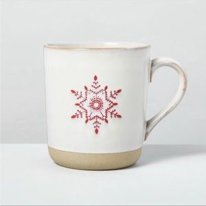 Heath and Hand Snowflake mug from 2021 holiday collection